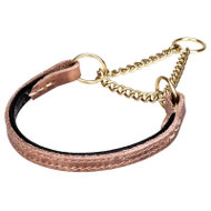 Best Training Collar for English Bulldog of Leather and Chain