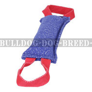 Dog Bite Tug Medium-Hard of French Linen with 2 Handles
