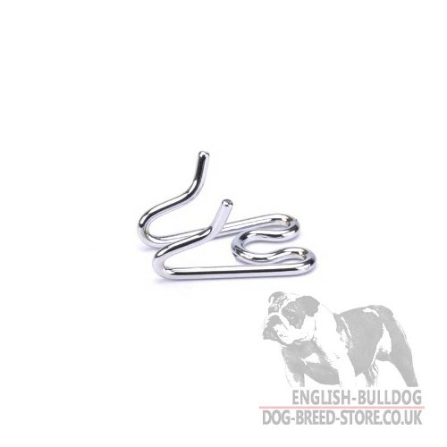 Bulldog Collar UK, Extra Prongs Chrome-Plated