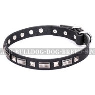 English Bulldog Collar by FDT Artisan "Supreme Elegance"