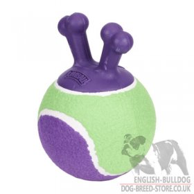 Bulldog Dog Toy Ball "Jumball" with Handles