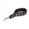 Pull Tab Leash with Rhombs and White Stitching, Padded Inside