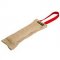 Jute Dog Bite Tug with Handle for Bulldog Puppy Grip Training