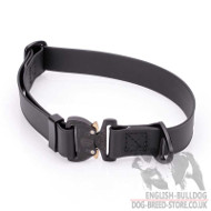 Adjustable Cobra Buckle Dog Collar for Bulldog