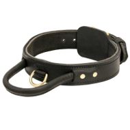 Bestseller! Agitation Dog Collar of Wide Leather with Handle for Bulldog