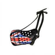 American Bulldog Muzzle UK Style Union Jack Patriotic Pattern