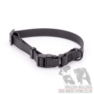 Biothane Quick-Release Dog Collar for Small Bulldog and Puppy