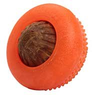 Brain Stimulating Dog Toy for Large Bulldogs, Yummy Orange Brain Stimulating Dog Toy for Large Bulldogs, Yummy Orange
