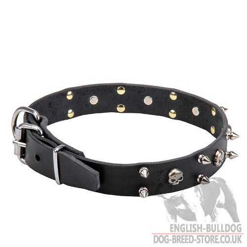 Biker Dog Collar