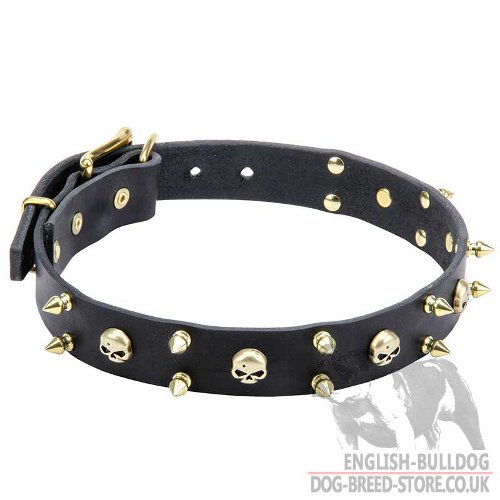 Biker Dog Collar