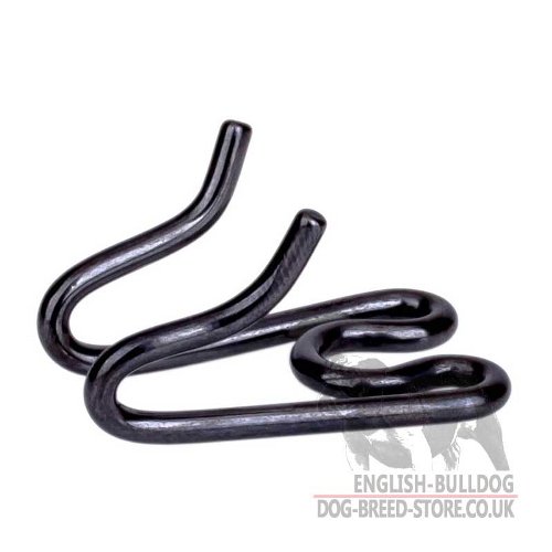 Bulldog Collar, Extra Prongs Black