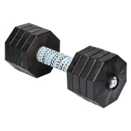 Dog Dumbbell with 8 Black Removable Plates - 4.4 lbs Dog Dumbbell with 8 Black Removable Plates - 4.4 lbs