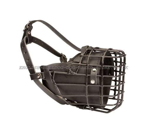 Wire Cage Dog Muzzle UK