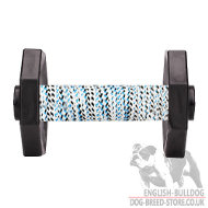 Dog Obedience Dumbbell Retrieve with Two Black Plates, 650 g Dog Obedience Dumbbell Retrieve with Two Black Plates, 650 g