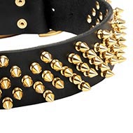 "Beesting" Pricky Style Modern English Bulldog Spiked Collar