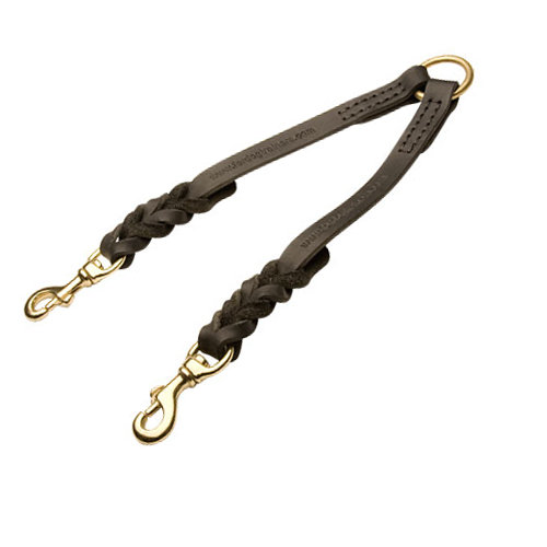 Double Dog Leash for Two English Bulldogs - £43.00