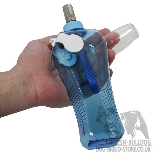 Portable and Handy in Use Bulldog Water Bottle of Safe Plastic