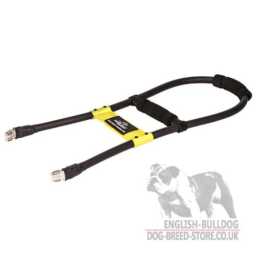 Guide Dog Harness Handle of Reinforced Plastic for Easy Control