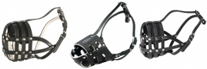 Mesh Leather Dog Muzzles